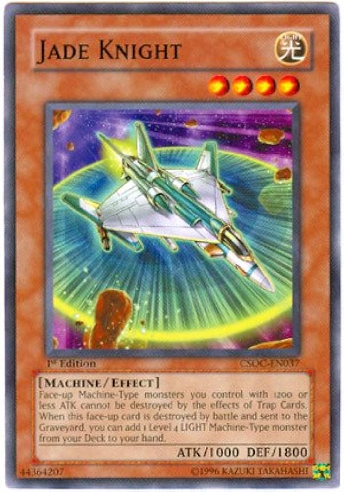Amazon.com: YU-GI-OH! - Jade Knight (SDCR-EN014) - Structure